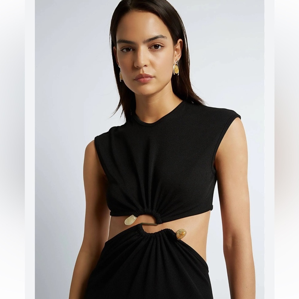 Christopher Esber distorted quartz split tank dre… - image 4